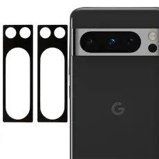 OEM - [2-PACK] Google Pixel 8 Kameralinsskydd i H&auml;rdat Glas - Svart