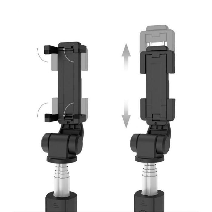 Tech-Protect - Trådlös Selfiestick Tripod L01S - Svart