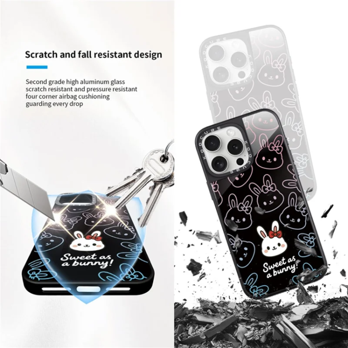 A-One Brand - iPhone 14 Pro Mobilskal MagSafe Aluminium Silikon