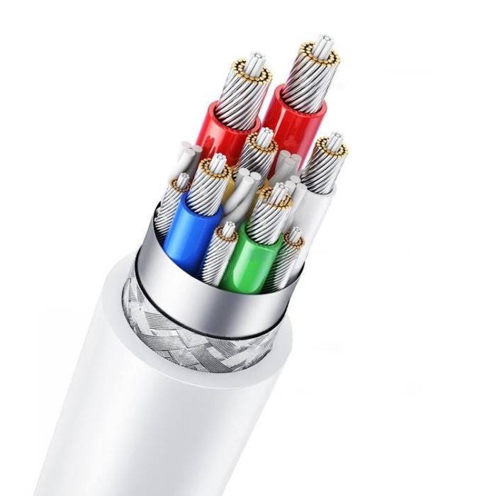 Ugreen - Ugreen US562 USB-C till USB-C kabel PD 100W 2m - Vit