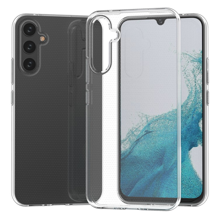 A-One Brand - Galaxy A34 5G Mobilskal Soft Slim ShockProof - Clear