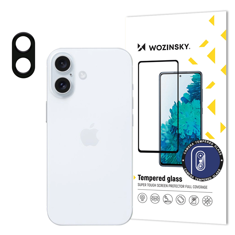 Wozinsky iPhone 16 Plus Linsskydd Härdat Glas 9H - Clear | 5468 | AlltMobil