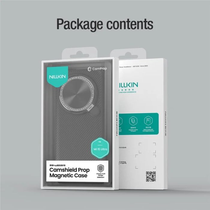 Nillkin - Nillkin Xiaomi 15 Ultra Mobilskal MagSafe Camshield Prop