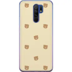 Gustaf - Mobilskal till Xiaomi Redmi 9 med Bj&ouml;rnm&ouml;nster