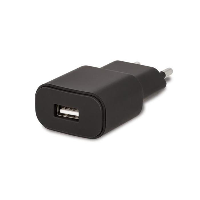 Forever - Forever Väggladdare 1x USB 2A + USB-C Kabel TC-01 - Svart
