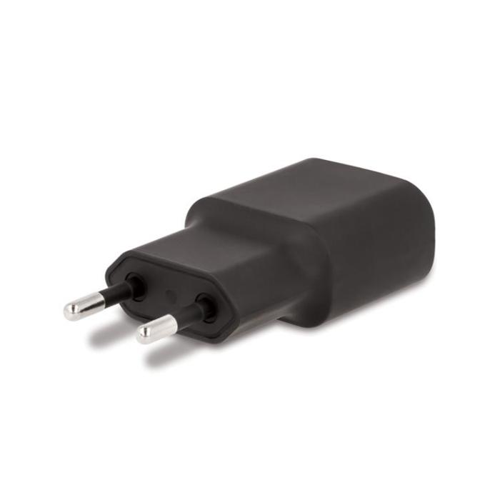 Forever - Forever Väggladdare 1x USB 2A + USB-C Kabel TC-01 - Svart