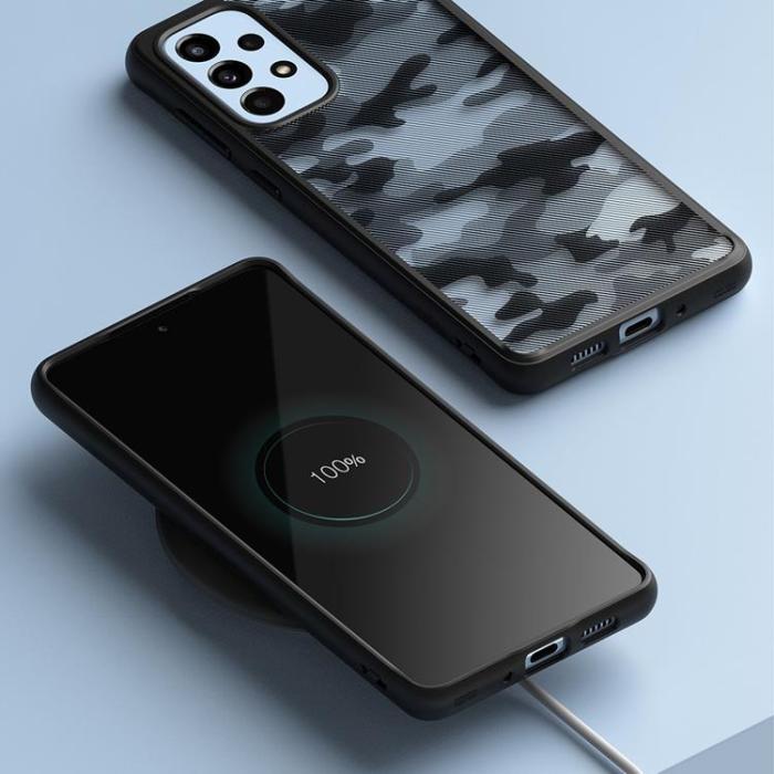 OEM - Ringke Fusion Matte Skal Galaxy A73 - Svart