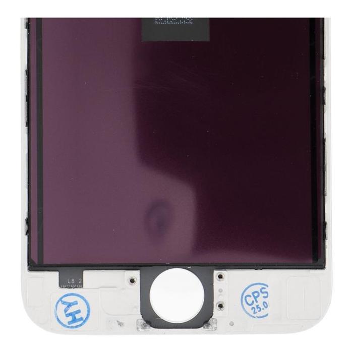SpareParts - iPhone 6G Skärm med LCD-display FixCell High Light - Vit