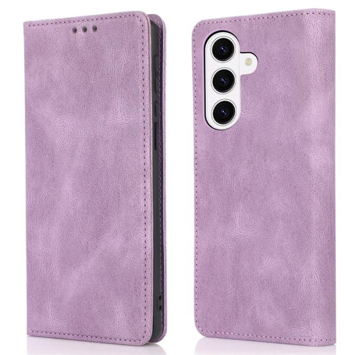OEM - Plånboksfodral för Samsung Galaxy S26 Magnetiskt Konstläder - Lila