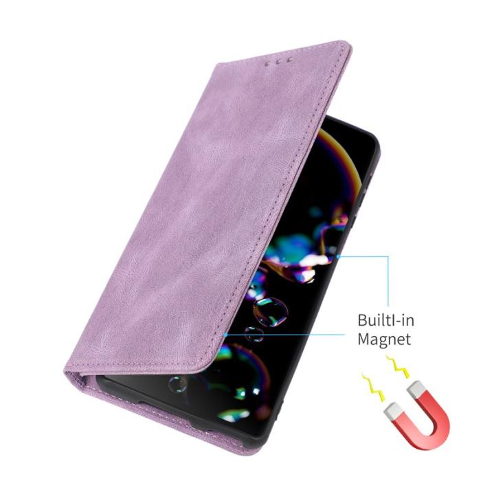 OEM - Plånboksfodral för Samsung Galaxy S26 Magnetiskt Konstläder - Lila