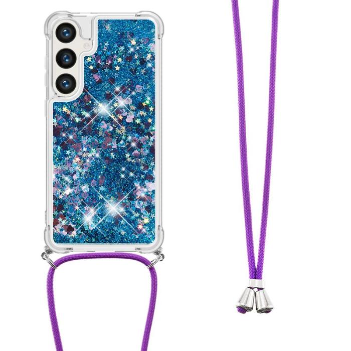 OEM - Mobilskal för Samsung Galaxy S26 Plus TPU med snodd - Blå