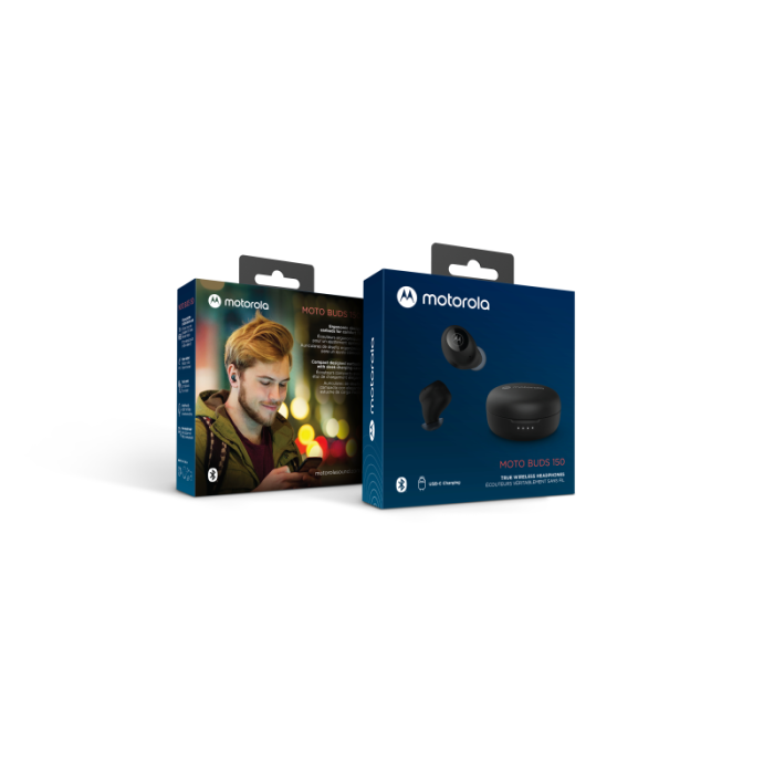 UTGATT1 - Motorola In-ear TWS Moto Buds 150 - Svart