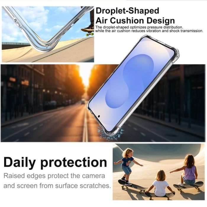 Imak - Imak Mobilskal för Samsung Galaxy S26 TPU Shockproof - Transparent