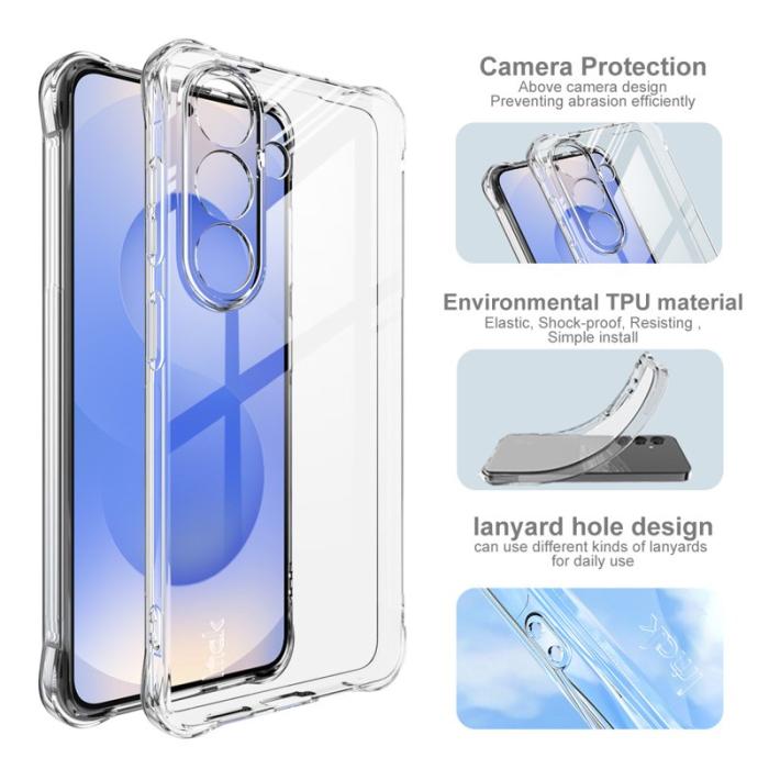 Imak - Imak Mobilskal för Samsung Galaxy S26 TPU Shockproof - Transparent