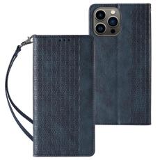 OEM - Galaxy S23 Ultra Pl&aring;nboksfodral Magnet Strap - Bl&aring;