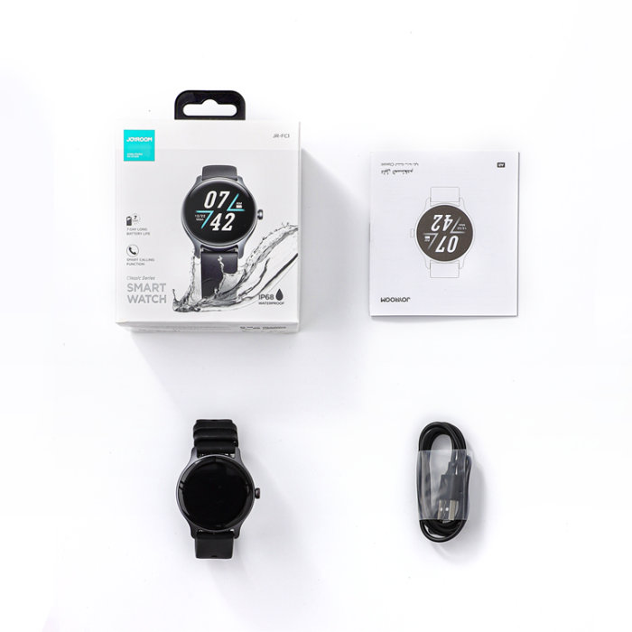 Joyroom - Joyroom Smartwatch Classic Series Call Answering - Grå