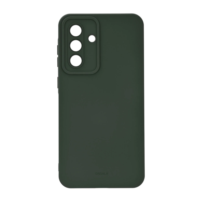 Onsala - Onsala Galaxy A36 5G Mobilskal Silikonkänsla Återvunnen - Olivgrön