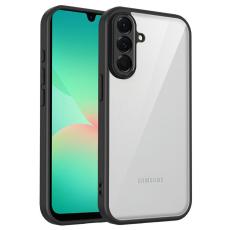 OEM - Mobilskal till Samsung Galaxy S26 Plus Matt Ytbehandling Plast St&ouml;ts&auml;ker - Svart