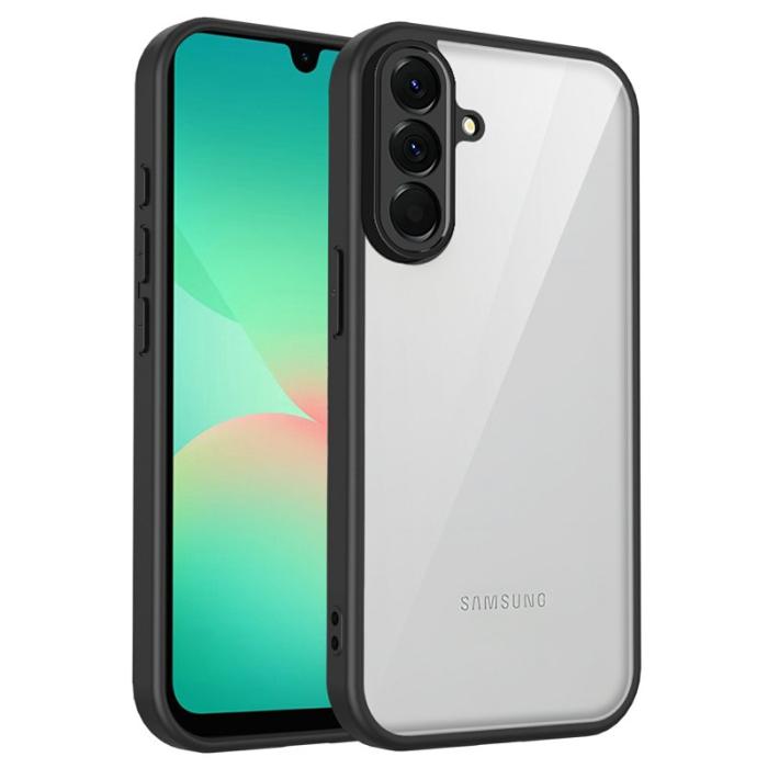 OEM - Mobilskal till Samsung Galaxy S26 Plus Matt Ytbehandling Plast Stötsäker - Svart