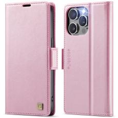 AUTSPACE - AUTSPACE A11 Fodral iPhone 13 Pro Max KonstL&auml;der - Rosa