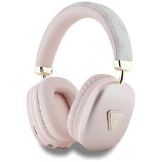 Guess - Guess Over-Ear Hörlurar Bluetooth 5.3 4G Triangle Logo - Rosa