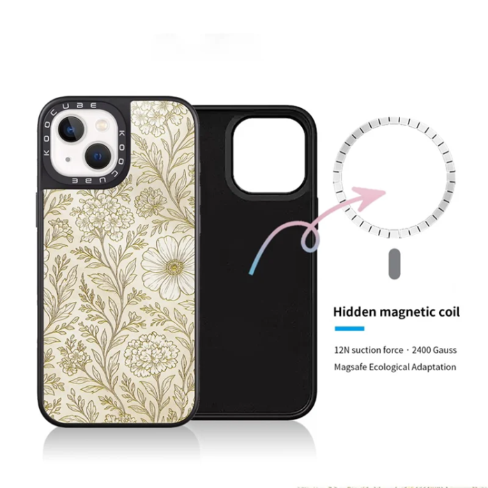 A-One Brand - iPhone 15 Mobilskal MagSafe Aluminium Silikon