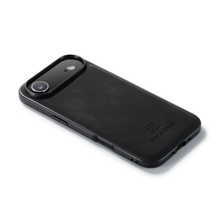 DG.MING - DG.MING Mobilskal till iPhone Air PU Läder Hybrid - Svart