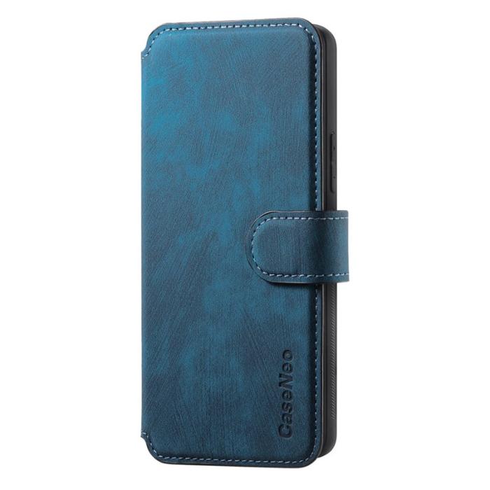 CASENEO - CASENEO OnePlus 13 Plånboksfodral Magnetiskt Detachable Konstläder - Blå