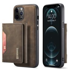 DG.MING - DG.MING M2 Series Pl&aring;nboksfodral i Konstl&auml;der f&ouml;r iPhone 12 - Brun