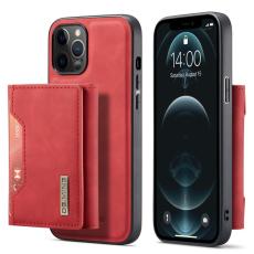 DG.MING - DG.MING M2 Series Pl&aring;nboksfodral i Konstl&auml;der f&ouml;r iPhone 12 - R&ouml;d