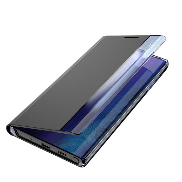 UTGATT1 - Sleep Flip Fodral Xiaomi Redmi Note 9T 5G - Svart