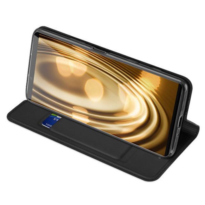 UTGATT5 - DUX DUCIS SkinPro plånboksfodral till Sony Xperia 5 II - Svart