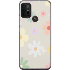 iSecrets - Mobilskal till Motorola Moto G30 med fejdande blommor