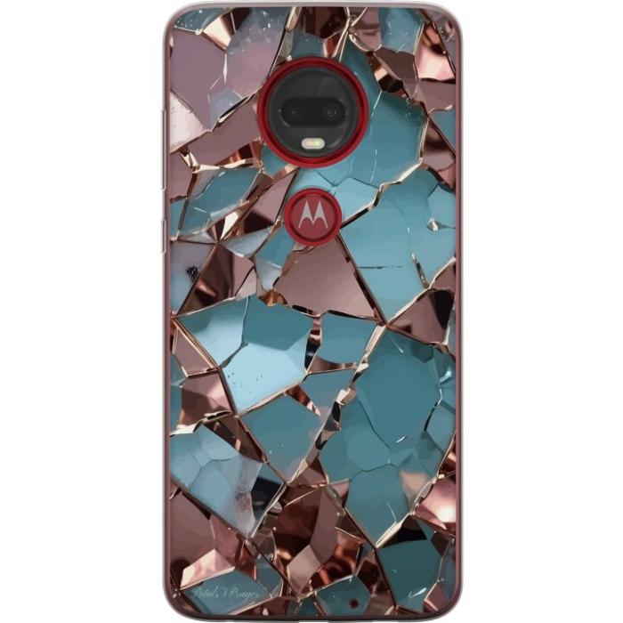 iSecrets - Genomskinligt Skal kompatibel med Motorola Moto G7 Plus