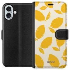 iSecrets - Pl&aring;nboksfodral till Apple iPhone 16 Plus med Lemon Breeze