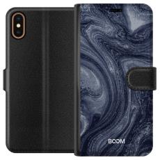 iSecrets - Pl&aring;nboksfodral till Apple iPhone X med Midnight Stone