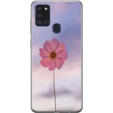 Gustaf - Mobilskal till Samsung Galaxy A21s med Rosa blomma