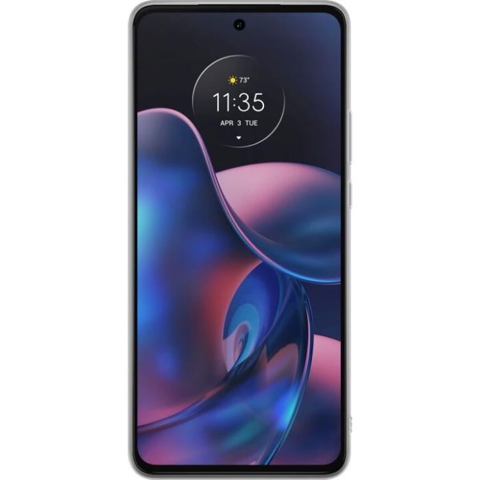 iSecrets - Mobilskal till Motorola Edge (2022) med fejdande blommor