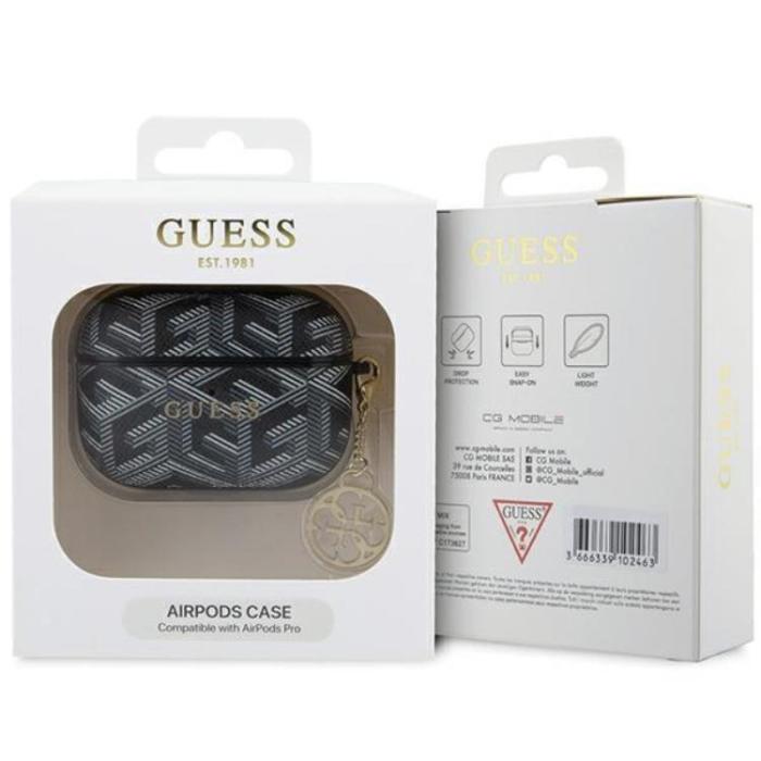 Guess - Guess AirPods Pro Skal GCube Charm - Svart