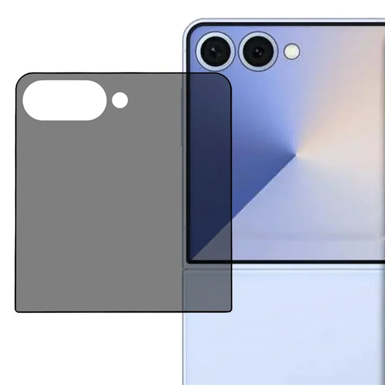 Galaxy Z Flip7 Plastfilm Skärmskydd Privacy - Svart | 5468 | AlltMobil