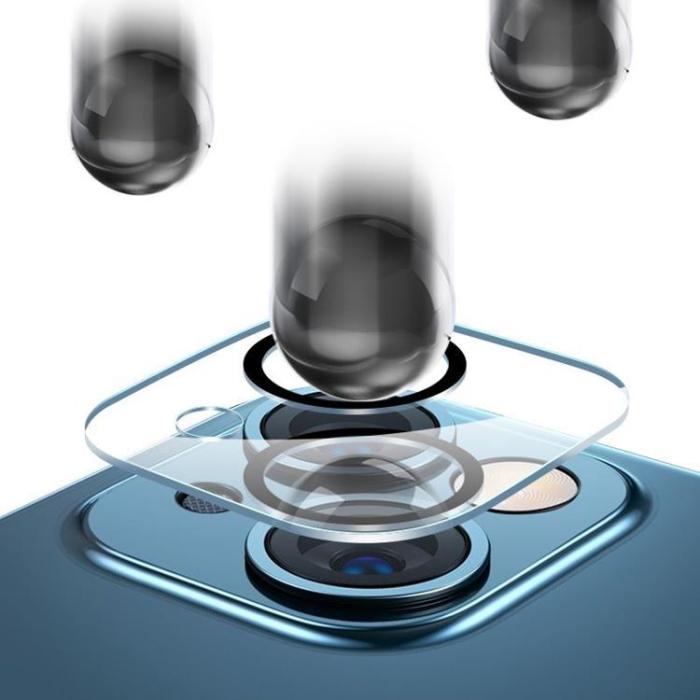 Hofi - Hofi iPhone 11 Kameralinsskydd i Härdat Glas Cam Pro+ - Clear
