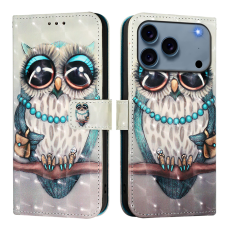 A-One Brand - iPhone 17 Pro Plånboksfodral Printing Pattern Med Strap