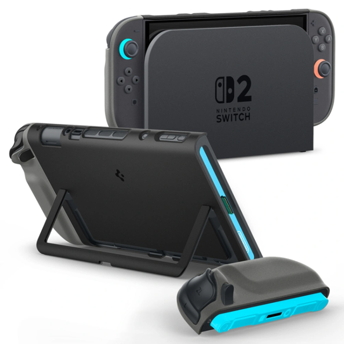 Spigen - Spigen Nintendo Switch 2 Skal Nano Pop - Svart Sesame