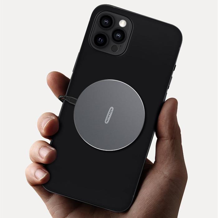 UTGATT1 - Nillkin Magsafe MagSlim Qi Trådlös Laddare iPhone 10W - Svart
