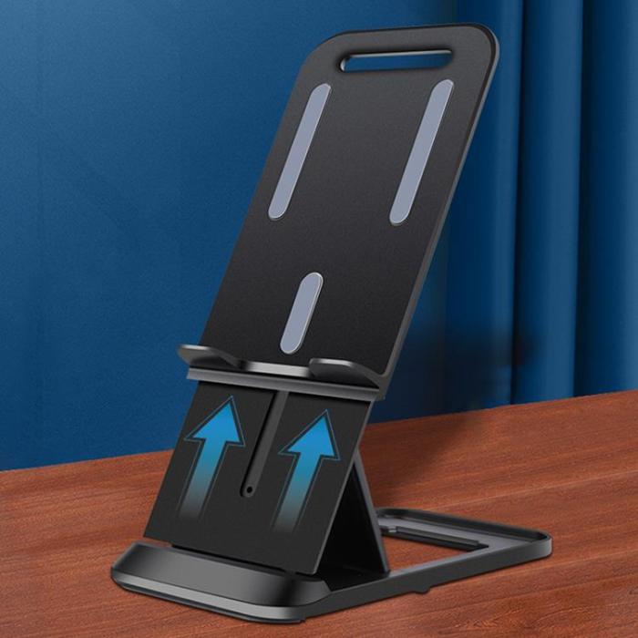 OEM - Universal Foldable Stativ För Mobil och Surfplattor - Vit