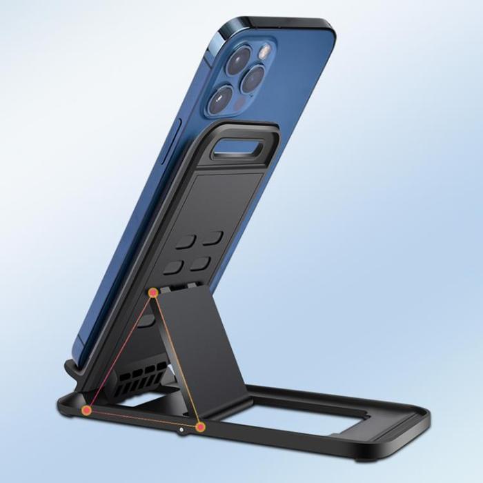 OEM - Universal Foldable Stativ För Mobil och Surfplattor - Vit