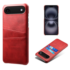 A-One Brand - iPhone 17 Air Mobilskal Korthållare Dual - Röd