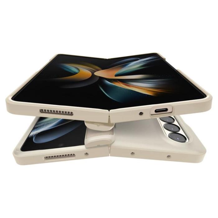 UTGATT - Spigen Galaxy Z Fold 4 Mobilskal Slim Armor Pro - Ivory