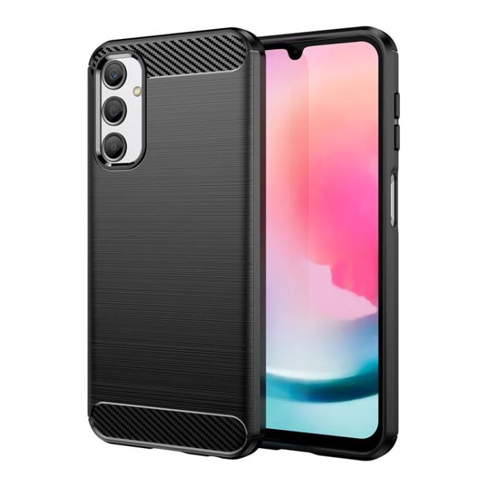 OEM - Galaxy M34 Mobilskal Carbon Flexible - Svart