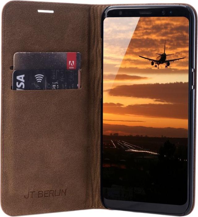 UTGATT4 - JT Berlin Tegel Plånboksfodral till Samsung Galaxy Note 8 - Cognac